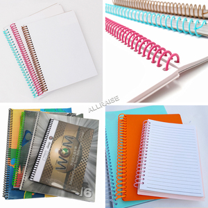 자동 단일 나선형 루프 와이어 북 바인더 제본기 플라스틱 PVC 코일 삽입기 - Product Image 6