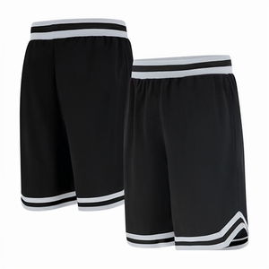 Pantalones Cortos Deportivos de Verano para Hombre, Cintura Alta Elástica, de Pana, Color Sólido, Transpirables - Product Image 1