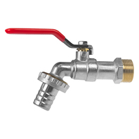 Robinet d'eau Bibcock en laiton pour jardin