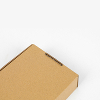 Cajas de Cartón Corrugado Marrón Personalizadas, Laminación Mate, Forro de Esponja, Embalaje Moderno y de Lujo para Protección de Productos, Reciclable
