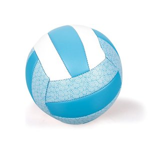Blu e bianco pallavolo di 21cm di diametro per l'allenamento sportivo e il tempo libero realizzato in pelle materiali PU e PVC