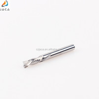 Outils de fraisage CNC mèches de compression à coupe ascendante et descendante mèches de routeur en carbure monobloc pour le bois