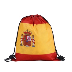 Sacs à dos à cordon en polyester personnalisés de haute qualité avec drapeau du <span class=keywords><strong>Portugal</strong></span> pour hommes, cadeaux promotionnels avec poignée en corde - Product Image 3