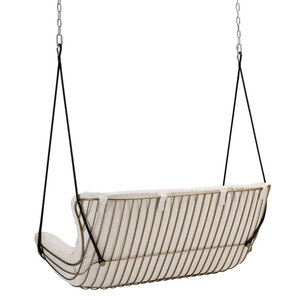 أريكة معلقة على الطراز الهندي للحدائق الخارجية، أثاث حدائق للكبار، أريكة معلقة داخلية بمسند للرأس لشخصين للفنادق - Product Image 2