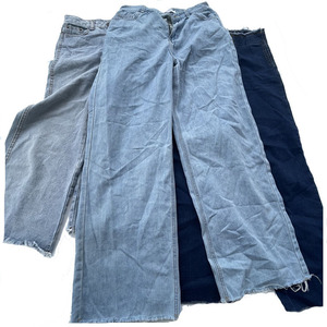 <span class=keywords><strong>Ropa</strong></span> de diseñador usada global al por mayor, pantalones vaqueros de pierna ancha a la moda para mujer, <span class=keywords><strong>ropa</strong></span> usada - Product Image 6