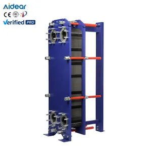 Aidear New Air Cooled Titanium Gasket Plate Heat Exchanger Metallurgical Equipment Refrigeration Heat Exchange Parts