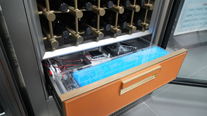 Wine Cellar Manufacturers Humidity Control 57 Bottles Cooler Fridge Red Display <b>Refrigerator</b> Rw50-n Wine <b>Refrigerators</b> - Product Image 5