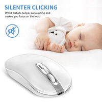 Souris sans fil 2.4G 2 modes 4D 1600DPI souris de jeu sans fil bon marché OEM souris BT de jeu sans fil filaire personnalisée