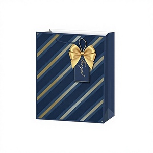 Borse Regalo di Lusso con Stampa in Oro del Marchio Peiyong, Modello 61487 18x10x23cm, Vendita all'Ingrosso - Product Image 1