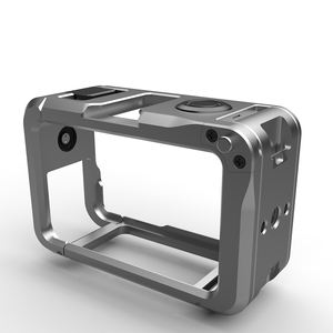 <span class=keywords><strong>Cage</strong></span> de protection en alliage d'aluminium pour DJI Osmo Action 5 Pro, Action 4, Action 3 avec base magnétique, griffe porte-accessoire et monture 1/4 pouce - Product Image 5