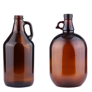 En gros 2l 4l nébucadnezzar antique demi gallon verre bouteilles de bière vides Avec queue de poisson poignée - Product Image 1