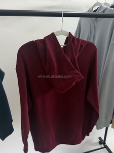เสื้อฮู้ดดี้ผ้าฝ้ายเฟรนช์เทอร์รี่หนา 300gsm 100% ผ้าฝ้าย พิมพ์โลโก้ตามสั่ง ขายส่งเสื้อผ้าเปล่าสำหรับพิมพ์ - Product Image 4