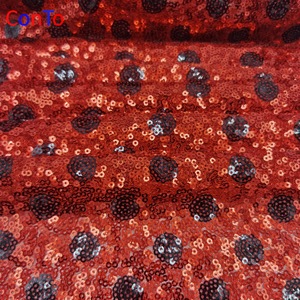 Tissu à paillettes <span class=keywords><strong>marron</strong></span> et violet à prix réduit - Product Image 4