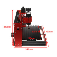 Expédié De Pologne LY 3020 Plus Machine De Gravure CNC En Métal 3 Axes 500W Broche pour Bois PVC Acrylique PCB Graveur Laser