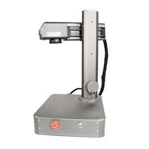 Máquina de marcado láser de fibra portátil compacta, anillo de pájaro, Metal, Placa dorada, máx. 20W - Product Image 3