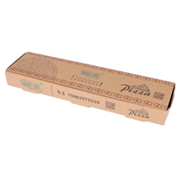 Boîtes en carton ondulé rigides pliables personnalisées, gaufrées, de qualité alimentaire, pour e-commerce, en carton recyclé, avec fermeture éclair et bande de déchirement pour pizza