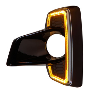 Nouveau design de feux de jour à LED (DRL/couvre-phare antibrouillard) Jaune Blanc 12V pour Hilux Revo Rocoo 2020 - Product Image 3