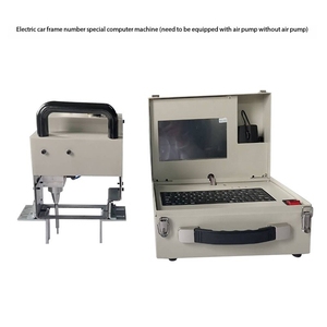 Top khí nén đánh dấu máy cầm tay mặt bích thép cấu trúc khuôn kim loại đánh dấu máy mã hóa máy Khắc Máy - Product Image 4