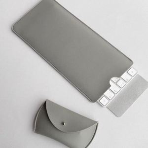 Étui simple en cuir PU pour étudiants, étui mécanique sans fil, protection de clavier imperméable et anti-poussière pour le bureau - Product Image 1