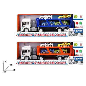 Camión de Transporte de Coches con Sonidos 42 Cm Para Niños de 3+ Años - Product Image 1