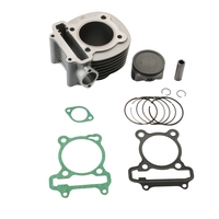 SYM Orbit jet 4 Symphony Sr125 Peugeot Django125 için motosiklet 52.4mm 62.5mm silindir bloğu kiti Tweet 125 12100-ARA-000