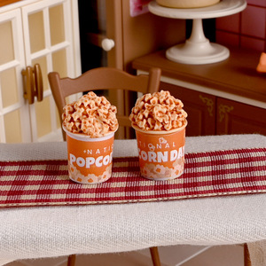 Mini Secchielli di Popcorn Realistici - 100 Pezzi/Lotto Mini Giocattoli Alimentari per Casa delle Bambole, Accessori per Cucina <span class=keywords><strong>e</strong></span> Feste - Product Image 4