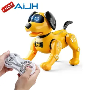 Aijh Elektronisch Speelgoed Lopen Slim Intelligent Speelgoed Rc Ai Interactieve Robot Hond Afstandsbediening Stunt Robot Hond