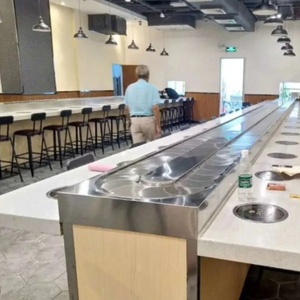 Hệ thống băng tải xoay nhỏ đa năng, băng tải <span class=keywords><strong>sushi</strong></span> tùy chỉnh, máy băng tải tự động cho thiết bị lật <span class=keywords><strong>sushi</strong></span> - Product Image 3