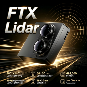 เฮไซ เอฟทีเอ็กซ์ เจเนอเรชั่น 2 เพียว โซลิดสเตท 180 °   LiDAR ระยะใกล้ 30 เมตร 492k PPS สำหรับรถบรรทุก ADAS - Product Image 1