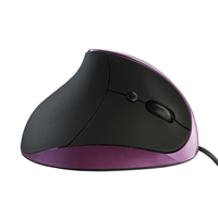 Souris gamer ergonomique verticale à rétroéclairage LED avec interface USB filaire 6D optique de 4 pieds, best-seller, pour PC et jeux sur ordinateur, en stock