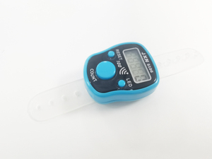 LED Finger Tally Counter digitale elettronico Tasbeeh contatori pista giro portatile Clicker con anello cifre Display regalo - Product Image 6