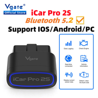 Nouvel outil de diagnostic automobile Vgate ICar Pro 2S ELM327 pour Android/iOS/PC 5.2 OBD2 Noir/Bleu OLIVER Fitment Auto Scanner