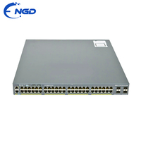100% Nuevo, Original del Fabricante, 2960XR, 48 Puertos, 4x 1G SFP Uplink, Switch de Red de Fibra Óptica Gigabit Ethernet, WS-C2960XR-48TS-I
