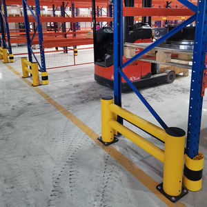 पीले और काले पॉलीमर लोचदार सुरक्षा लचीला क्रैश बैरियर - Product Image 3