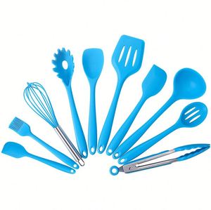 Sıcak Satış Klasik Çevre Dostu Silikon Mutfak Gereçleri 1 Parça Yapışmaz Tava Seti Mutfak Aletleri ve Pişirme Gereçleri ile - Product Image 3