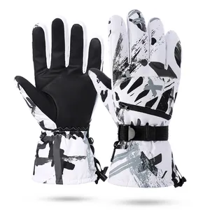 accesorios de la motocicleta guantes de las mujeres Suppliers-Al aire libre de alta calidad de nieve táctil impermeable motocicleta conducir caliente de los hombres de invierno a prueba de viento de esquí guantes