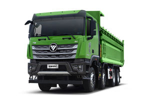 รถบรรทุกดินน้ำมัน Foton Auman รถดัมพ์580HP 8*4 7.6เมตรสำหรับขาย - Product Image 4