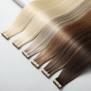 工厂批发高品质人类延伸处女头发生角质层对齐胶带在人类头发延伸沙龙使用 - Product Image 5