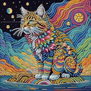 Nouveau kit de peinture diamant DIY en forme de perceuse, artisanat fait main, <span class=keywords><strong>art</strong></span> mural décoratif - Product Image 3