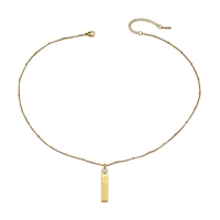 Collier Pendentif Islamique en Acier Inoxydable Titane et Zircon avec Verset Coranique, Amulette Allah, Bijou de Mode pour Femme, Vente en Gros pour l'Aïd