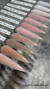 HEMA Free UV <strong>Nail</strong> Extension Gel 12 Colors Long Lasting Self Leveling Builder Gel for Salon <strong>Nail</strong> <strong>Art</strong> - Product Image 6