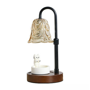 Lampe chauffe-bougie vintage en gros - Élégant diffuseur de cire avec variateur d'intensité, cadeau de décoration romantique pour la maison - Product Image 6