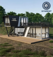 Maison conteneur modulaire préfabriquée et démontable de 20 pieds, portable, en kit, pour bureau mobile, maison de type tiny ou usage extérieur en parc