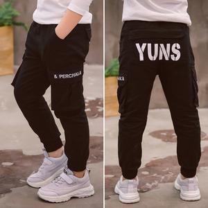 Pantalon cargo en coton vieilli pour juniors, style streetwear, éco-responsable, le plus vendu en provenance de Chine, idéal pour la vente en ligne au détail - Product Image 2