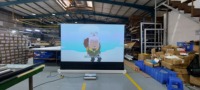 Écran de projection électrique ALR UST de 100 pouces pour projecteur à ultra courte focale