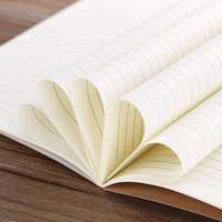 Carnets de notes de haute qualité Myway imprimés en cuir/PP PVC, lot de 12, journaux de voyage, agendas pour étudiants, papier ligné