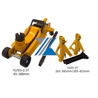 Supports de levage en acier robuste YL03-3T, capacité de 3 tonnes avec verrouillage à double goupille