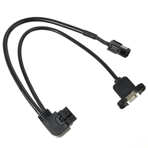 XPB прочный и надежный фиксированный USB Мужской и Женский Кабельный Жгут, литьевая медь, используется для высокоскоростной передачи данных. - Product Image 3