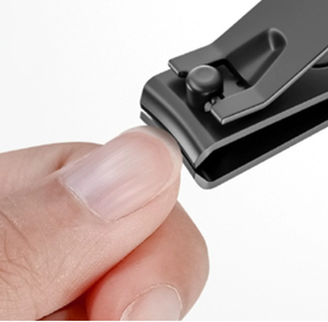 Coupe-ongles incurvé en acier inoxydable blanc, ensemble de manucure pour bébé 3 en 1 - Product Image 5