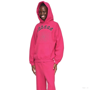 Hoodie Unisex Pria Model Longgar, Dapat Dikustomisasi LOGO, Sweatshirt Rajut Kasual Gaya Jalanan, Cetak Pola Personal untuk Musim Dingin - Product Image 6